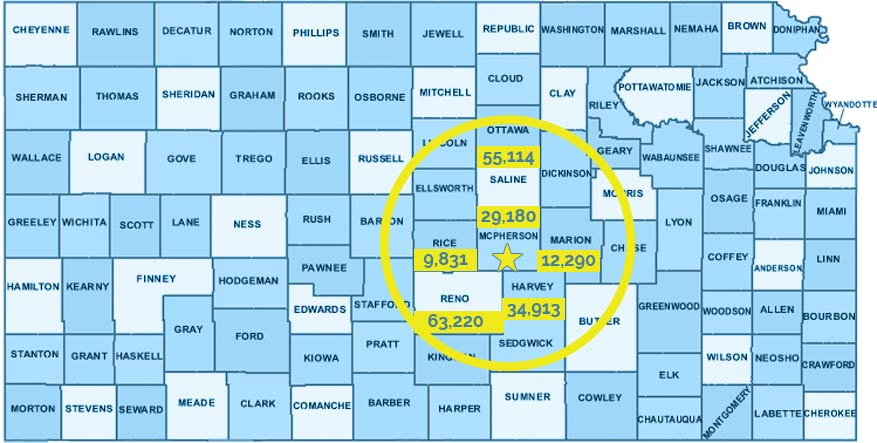 KS State Map